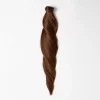 Clip in Ponytail - Warm Brown 4