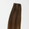 Invisible weft - Natural Brown Balayage 2B+5